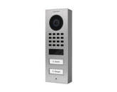 DoorBird D1102V IP Intercom Video Door Station, Surface Mount, 2 Button, Stainless Steel Metallic Finish - dwelligence - Video IP Intercom