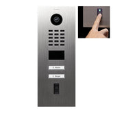 DoorBird D2102FV50 IP Intercom Video Door Station - 2 Call Buttons - Fingerprint Reader - Flush backbox and Surface backbox available separately - dwelligence - Video IP Intercom