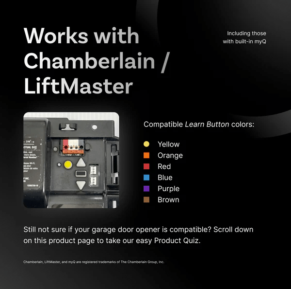 Konnected Smart Garage Door Opener blaQ - dwelligence - Garage Door Opener