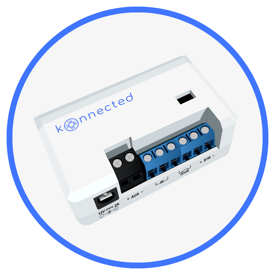 Konnected Smart Garage Door Opener White - dwelligence - Garage Door Opener