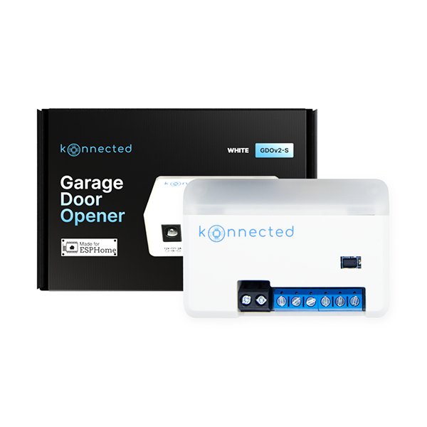Konnected Smart Garage Door Opener White - dwelligence - Garage Door Opener