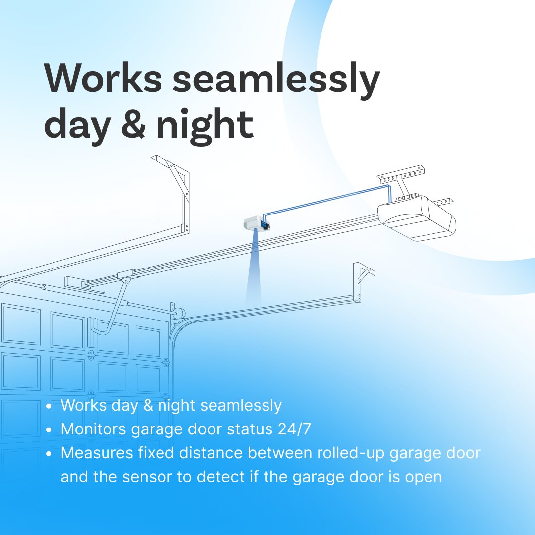Konnected Smart Garage Door Opener White - dwelligence - Garage Door Opener